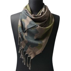 BLVCK SCVLE camo print scarf, one size